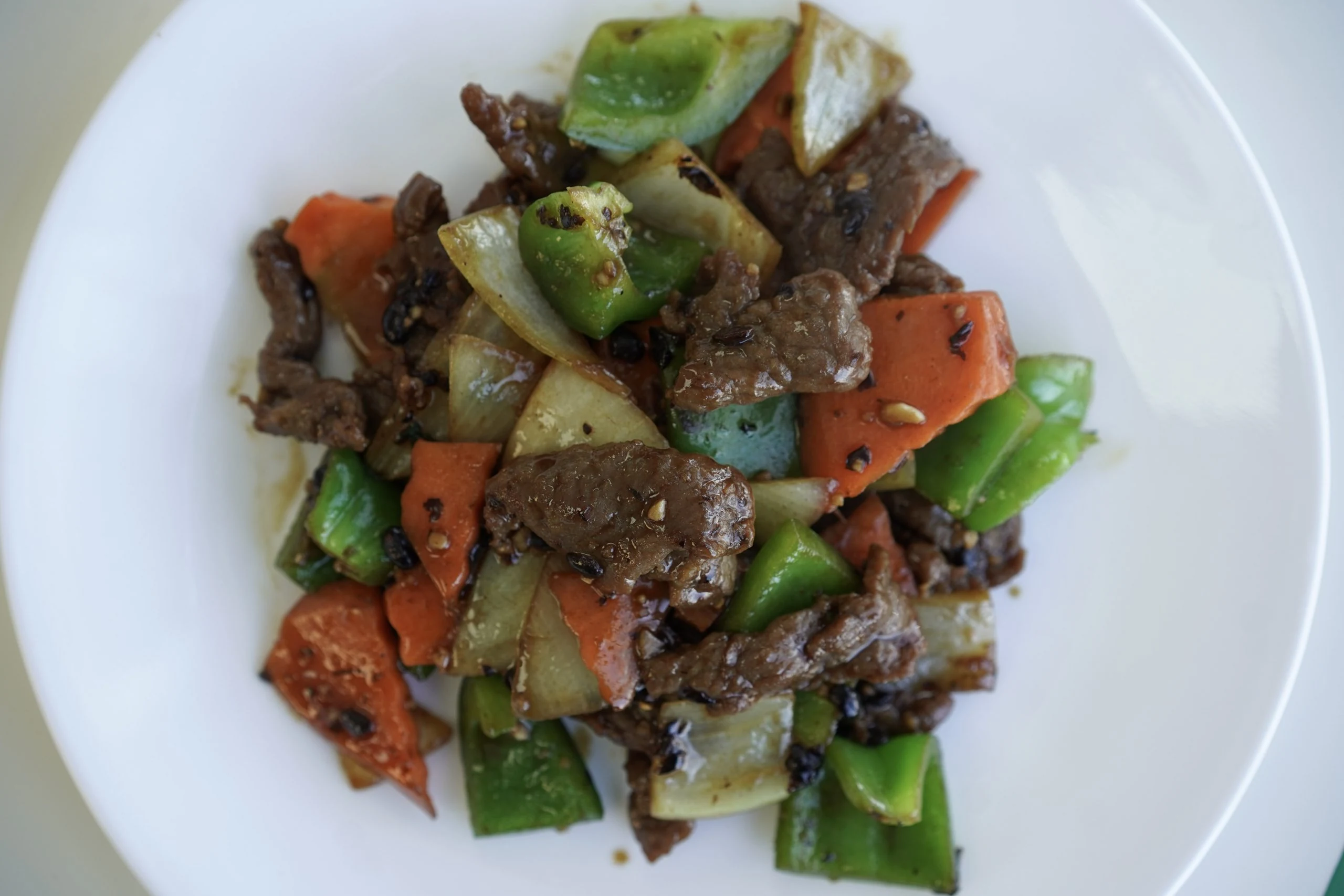 Fresh wok-fired dishes at Noodle Wok